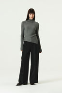 BELTED STILETTO MULE IN BROWN image 14