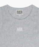 W RIBBON CLASSIC LOGO SLEEVELESS IN HEATHER GREY image 8