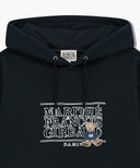 DOODLE CLASSIC BEAR HOODIE IN NAVY image 8