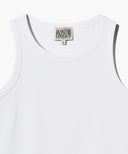 W BASIC SLEEVELESS IN WHITE image 8