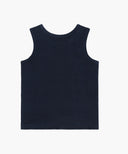 KIDS TERRY SLEEVELESS+PANTS SET-UP IN NAVY image 8