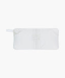 HOODED PACKABLE NYLON JACKET IN WHITE image 8