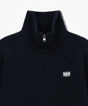 MARITHÉ SPORT COLOR BLOCK KNIT ZIP-UP IN NAVY image 8