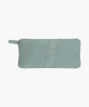 HOODED PACKABLE NYLON JACKET IN MINT GREY image 8