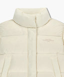 W BASIC CROP DOWN JACKET IN IVORY image 8