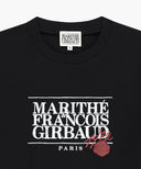 STAMP CLASSIC LOGO TEE IN BLACK image 8