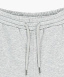 CLASSIC LOGO SWEAT SHORTS IN LIGHT HEATHER GREY image 14