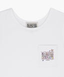 KIDS DOODLE CLASSIC LOGO POCKET SLEEVELESS IN WHITE image 8
