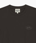 VINTAGE LOGO TYPO TEE IN BROWN image 8