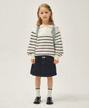 KIDS W DENIM MINI BACKPACK IN LIGHT BLUE image 8