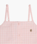 KIDS W CHECK SLEEVELESS BLOUSE IN PINK image 8