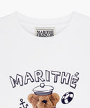 KIDS MARINE BEAR REGEN TEE IN WHITE image 8