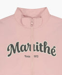 KIDS LETTERING LOGO WINDBREAKER IN PINK image 8