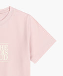 W CLASSIC LOGO TEE IN LIGHT PINK image 9