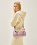 REGULAR LOGO 2WAY HOBO BAG IN PINK image 13