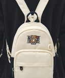 KIDS BEAR CLASSIC LOGO 2WAY SLING BAG IN IVORY image 9