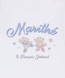 KIDS W BALLOON SLEEVE PEPLUM TEE IN WHITE image 9