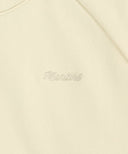 W LACE DETAIL CROP SWEATSHIRT IN IVORY image 9