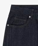 M SELVAGE DENIM PANTS IN INDIGO image 9