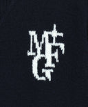 MARITHÉ SPORT W M+FG LOGO CROP PULLOVER IN NAVY image 9