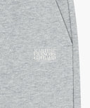 W VINTAGE CLASSIC LOGO SWEAT SHORTS IN HEATHER GREY image 9
