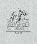 LEMON CLASSIC LOGO SWEATSHIRT IN LIGHT HEATHER GREY image 9
