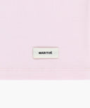 W BASIC STRING CROP SLEEVELESS IN LIGHT PINK image 9