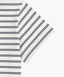 W CLASSIC LOGO CROP TEE IN DARK NAVY image 9