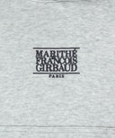 W SMALL CLASSIC LOGO CROP HOODIE IN LIGHT HEATHER GREY image 18