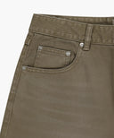 M BERMUDA DENIM PANTS IN BROWN image 10
