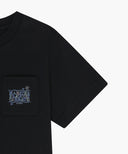 KIDS DOODLE CLASSIC LOGO POCKET POINT TEE IN BLACK image 10