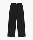 W LAYERED PLEATS SKIRT PANTS IN BLACK image 10
