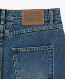 M RELAXED FIT BOOTS-CUT DENIM PANTS IN BLUE image 10