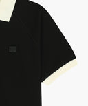 SMALL CLASSIC LOGO PK COLLAR POINT TEE IN BLACK image 10