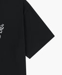 MARINE DRAWING DOODLE GRAPHIC TEE IN BLACK image 10