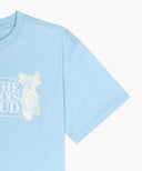 KIDS W BALLET CLASSIC LOGO SEMI CROP TEE IN SKY BLUE image 10