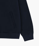 CLASSIC LOGO WAPPEN COLLAR SWEATSHIRT IN NAVY image 10