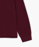 MARITHÉ SPORT COLLAR LONG SLEEVE IN BURGUNDY image 11