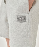 CLASSIC LOGO SWEAT SHORTS IN LIGHT HEATHER GREY image 20
