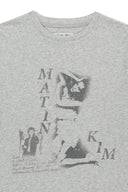 PORTRAIT GRAFFITI LOGO TOP IN LIGHT GRAY image 13