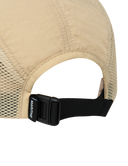 BASIC MG LOGO MESH NYLON CAP IN LIGHT BEIGE