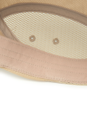 BASIC MG LOGO MESH NYLON CAP IN LIGHT BEIGE