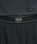 MARITHE SPORT W FLARE MINI SKIRT IN BLACK