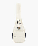 KIDS BEAR CLASSIC LOGO 2WAY SLING BAG IN IVORY image 10
