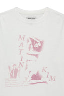 PORTRAIT GRAFFITI LOGO TOP IN WHITE image 15