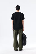 APPLIQUE FELT LOGO TOP FOR MEN IN BLACK image 19