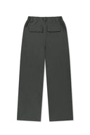 STRAP BELTED PANTS FOR MEN IN CHARCOAL GREY image 2