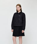 W COTTON CROP WORK JACKET IN DARK NAVY