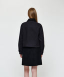 W COTTON CROP WORK JACKET IN DARK NAVY