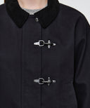 W COTTON CROP WORK JACKET IN DARK NAVY